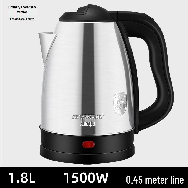 Компактный электрический чайник из нержавеющей стали для дома и отеля