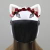 Helmet decoration handmade plush ears electric car motorcycle headgear headgear girl triangular cat ear headband