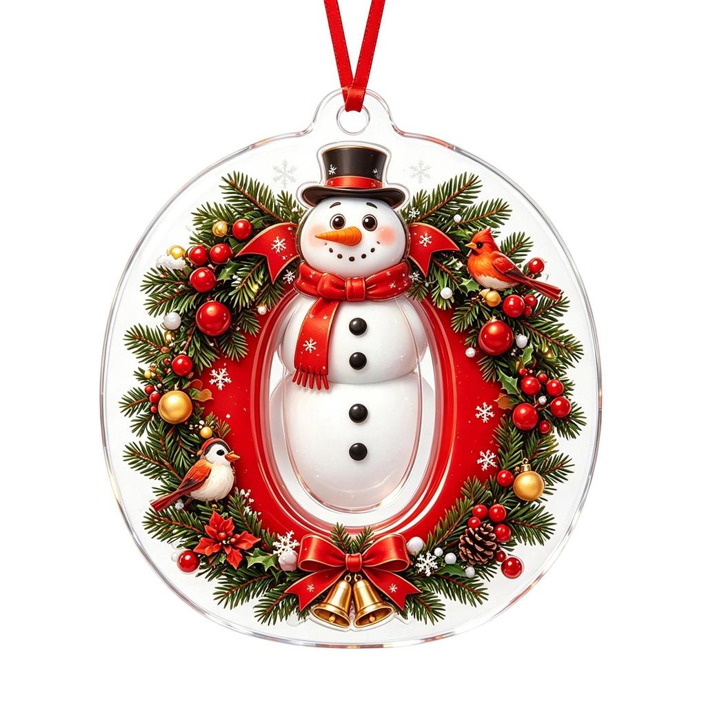 Christmas Tree Hanging Ornaments, Festive Decorations for Holiday Home Party Indoor Decor
