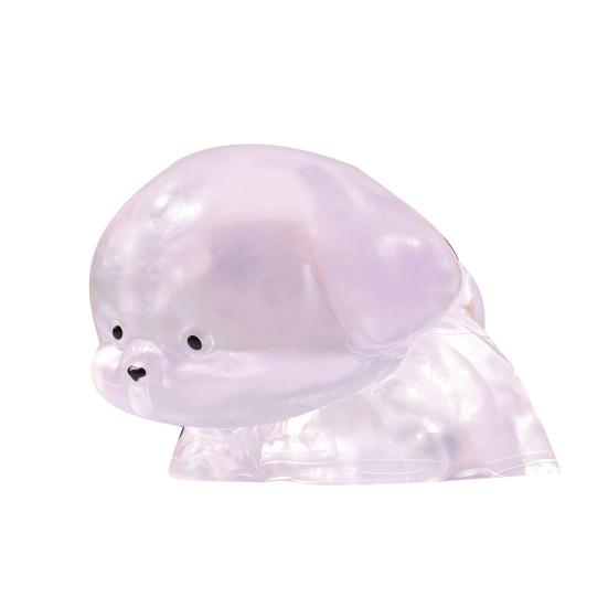 Stress Relief Toy with Bubble Injector Decompression Dog Cat Squeeze Toy Soft Stress Ball Relaxation Fidget Sensory Toy