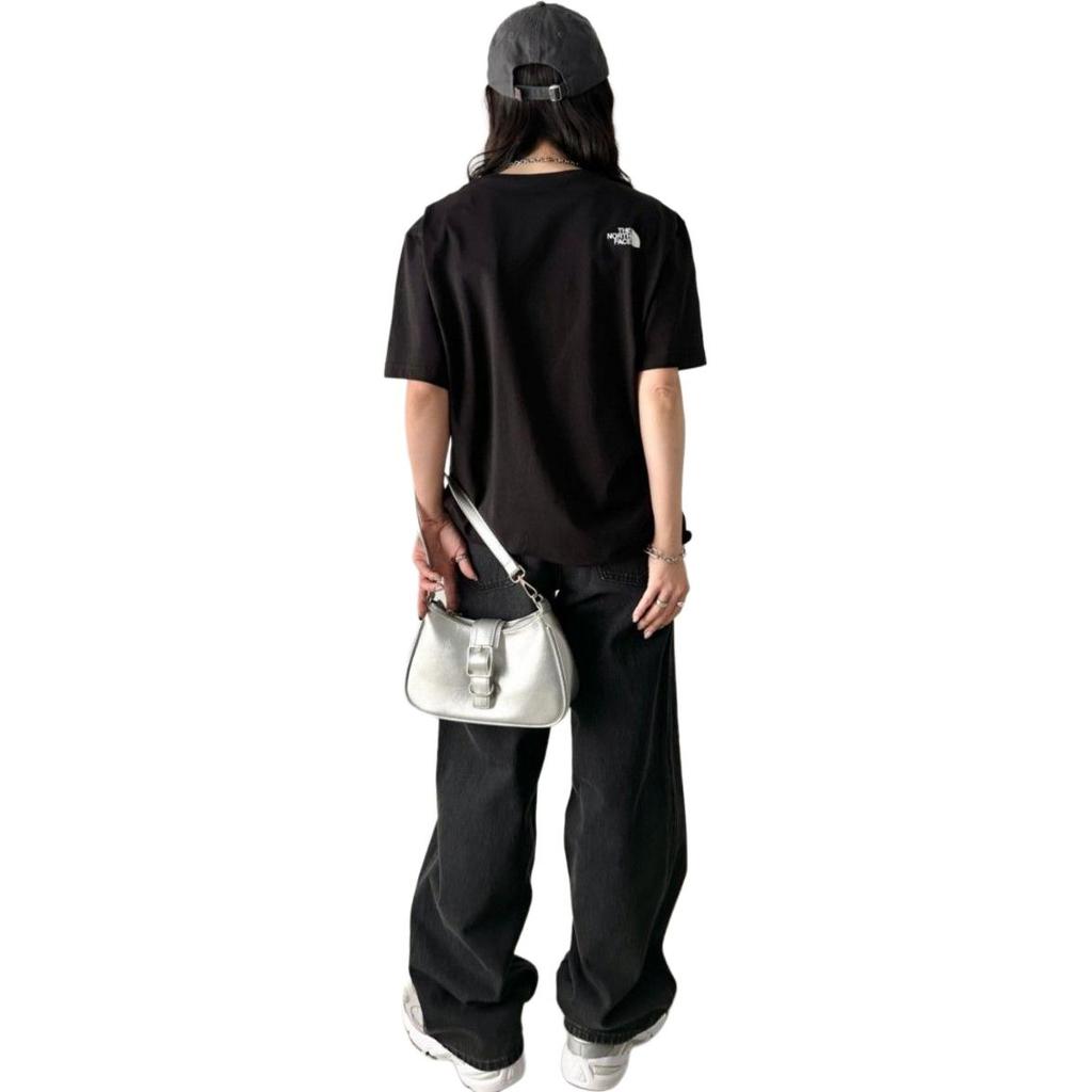 The North Face T Shirt Unisex Black NT7UR00K