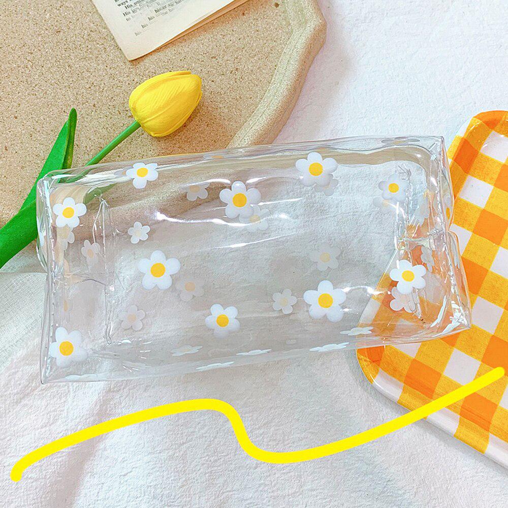 Multifunction Cosmetic Bags Cute Waterproof Transparent Storage Pouch PVC Zipper Travel Makeup Organizer Clear Case Toiletry Bag