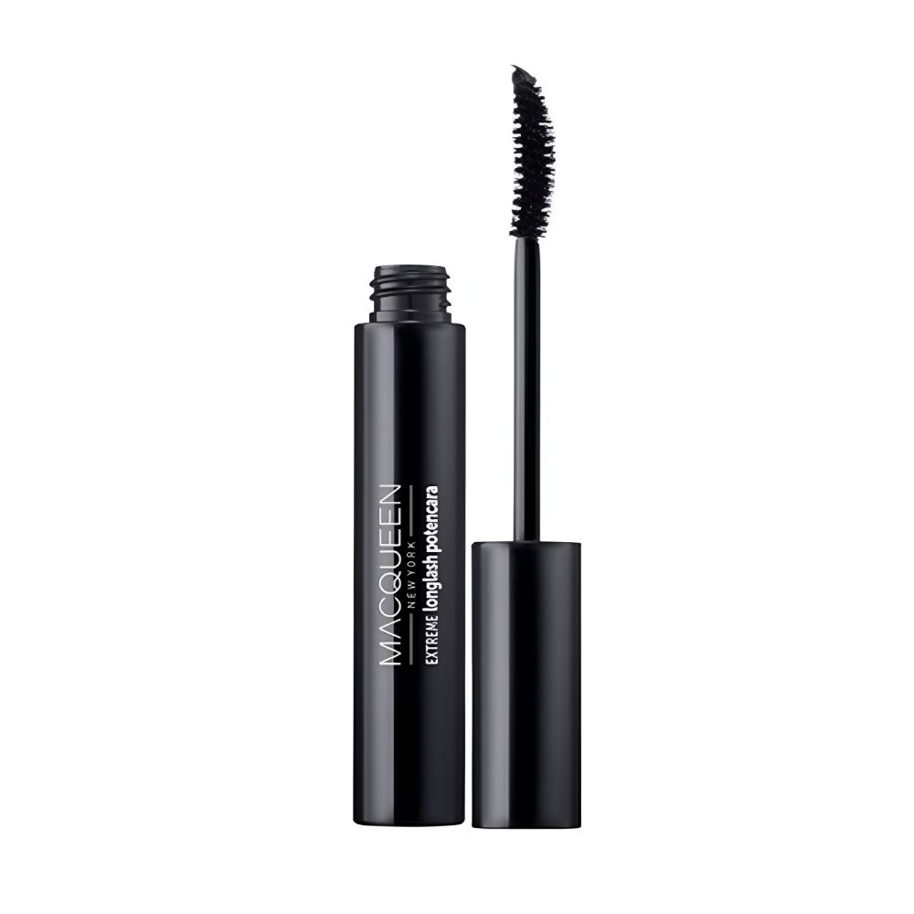 MACQUEEN NEW YORK Extreme Poten Mascara (Volume / Long-Lash ) - Smudge-Proof & Curled