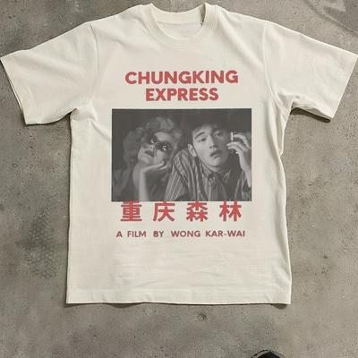 Chongqing Forest Movie Poster Tshirt Unisexs Tshirt Summer New Style Unisex Tshirt