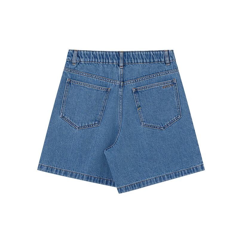 HAZZYS Women's PHIZ Series A-Line Denim Shorts
