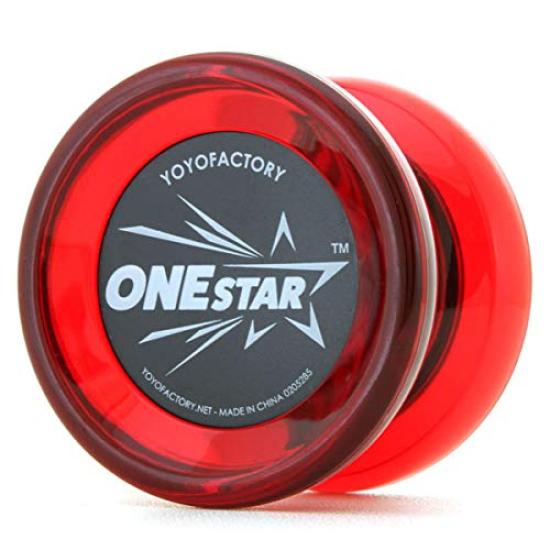 Йо-йо One Star с DVD для начинающих - YoYoFactory (красный)