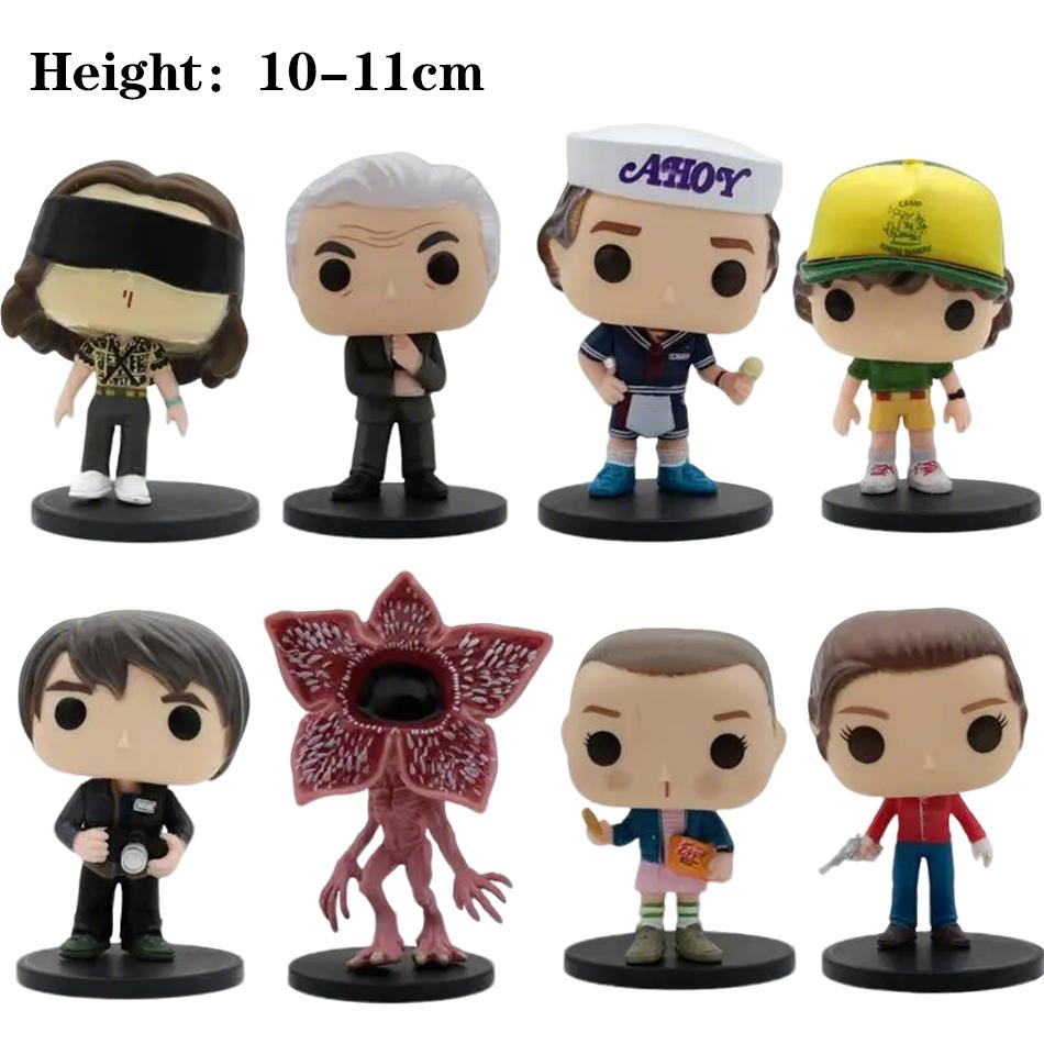 Hot 8-Piece Movie Character Action Figure Set With Stands Brand New Sealed Collectible Model Toys For Desktop Decoration