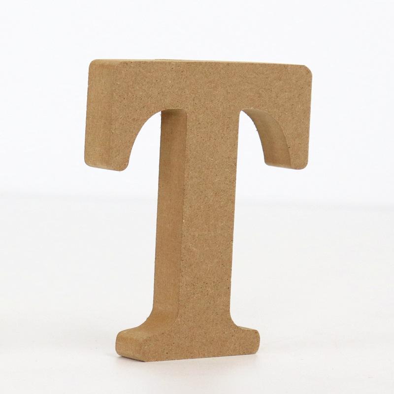 Collocation DIY Wooden Alphabet Letter Personalised Ornament Name Design for Wedding Birthday Party Home Decoration Craft Gift
