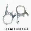 Quad Lens Headlight Modification Bracket Hella 5 Mount Compatible with 2011 2013 BMW X3 High Quality Car Accessories