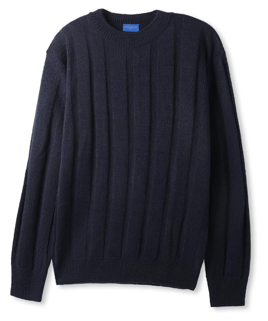 ALVINCLO [De Luxe] Dex Round Knit Dlx1509 (4 Colors)