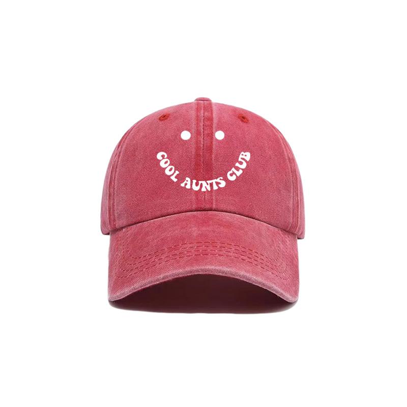 Washed American Retro Cowboy Baseball Cap To Increase the Trend of Curved Brim Baseball Hat Sunshade Soft Top American Peaked Cap