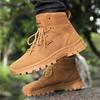 Winter Outdoor Herren Wanderschuhe Braun Hoher Schaft Trekkingschuhe Herren Bequem Rutschfest Kletterschuhe Herren zapatillas de hombre
