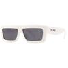 Celine Monochroms Smoke Browline Unisex Sunglasses Cl40214u 25a 57