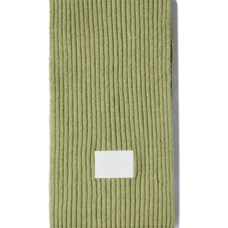 SILN Gestrickter Schal (GELB GRÜN)