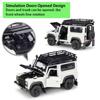 Welly Land Rover Defender Legierungsautomodell im Maßstab 1:24, Druckguss-Metallspielzeugfahrzeuge, Automodell, hohe Simulationskollektion, Kindergeschenke