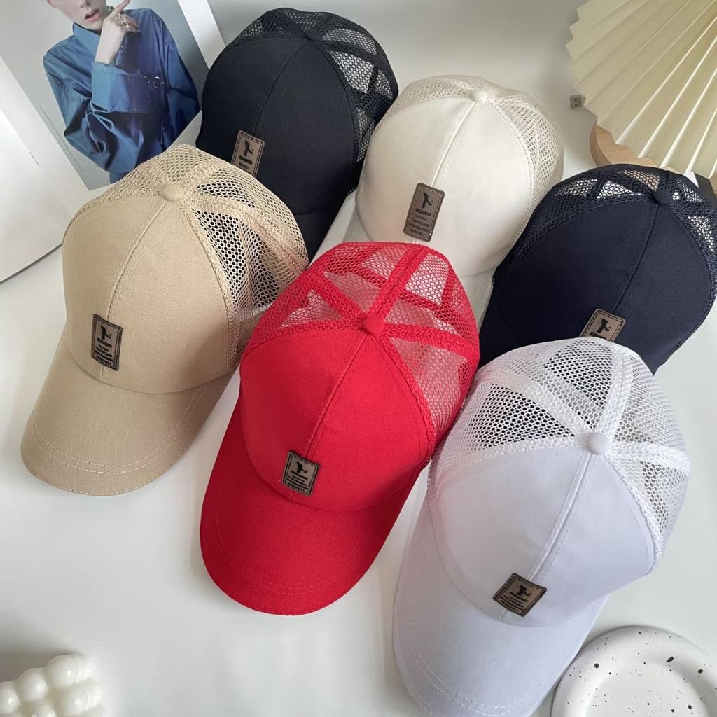 Breathable Mesh Quick Drying Baseball Cap Sunscreen Sun Hat Women Men Sun Protection Visor Net Cap Summer Outdoor Sports Run Cap