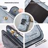 Rock And Roll Long Wallet Forever Purse Large Capacity Card Holder Fashion Casual Portable Bag