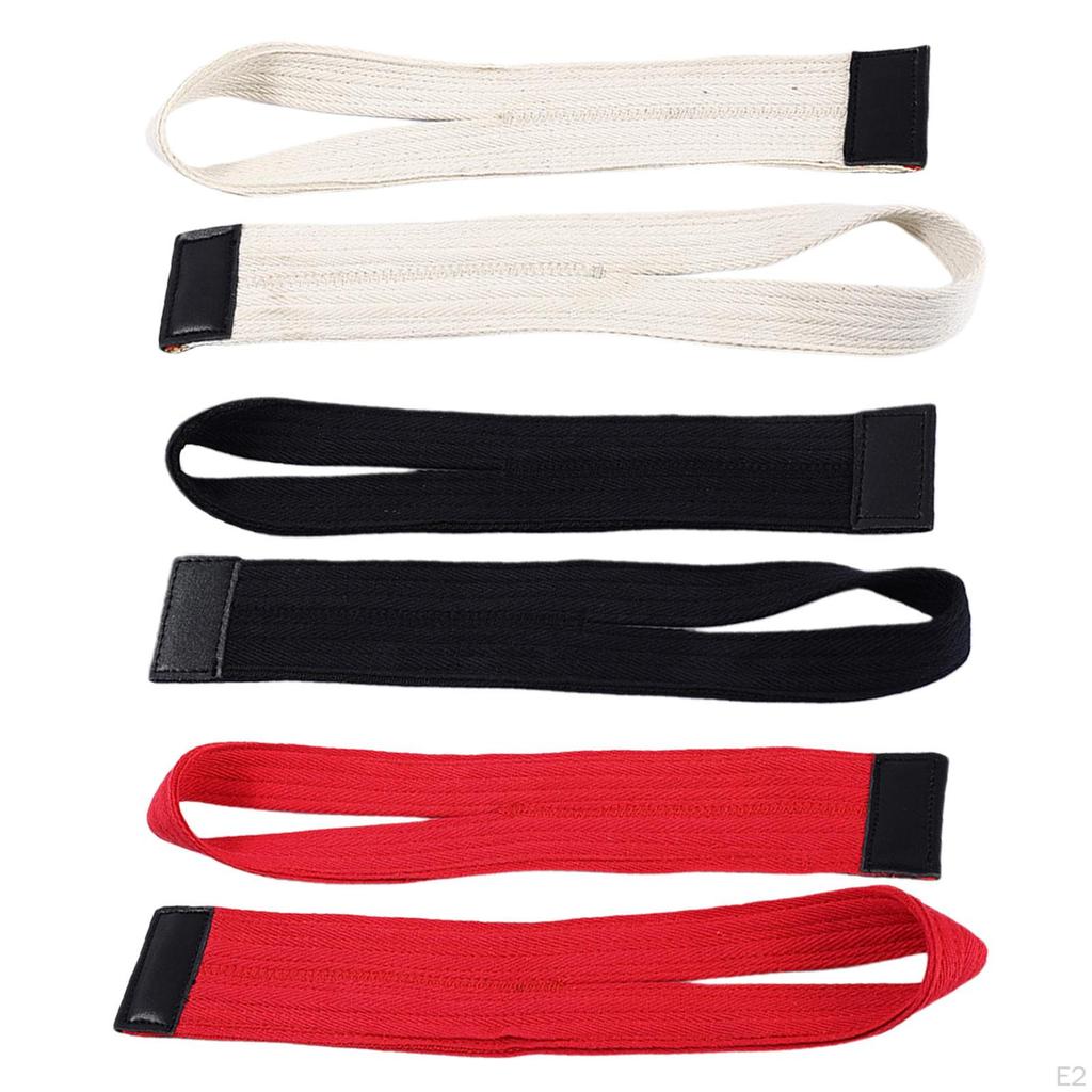 1 Paar Weightlifting Straps Belt Fitness Accessories Grips Premium for Bodybuilding Unisex