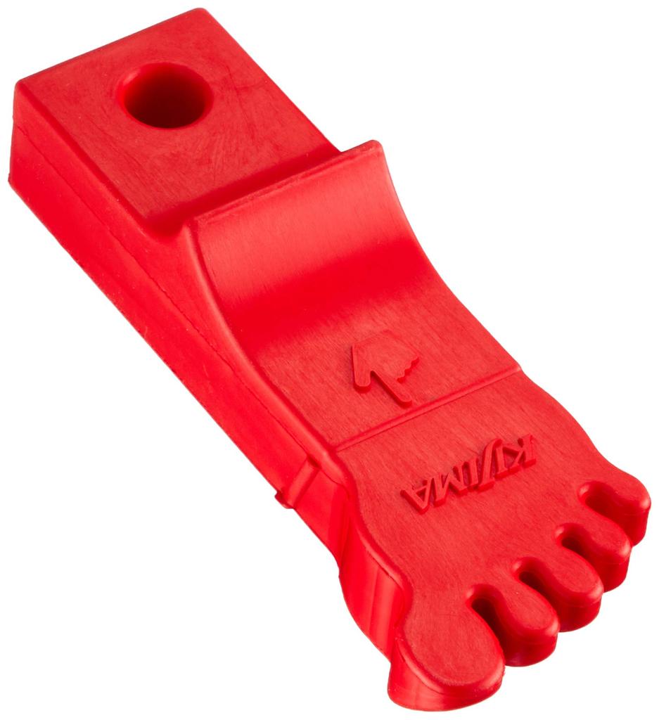 Kijima 213-9001 Motorcycle Parts Side Stand Rubber (Foot Type) Red Super Cab | Cross Cub, Etc