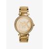 Parker Pavé Gold-Tone Watch MK5784