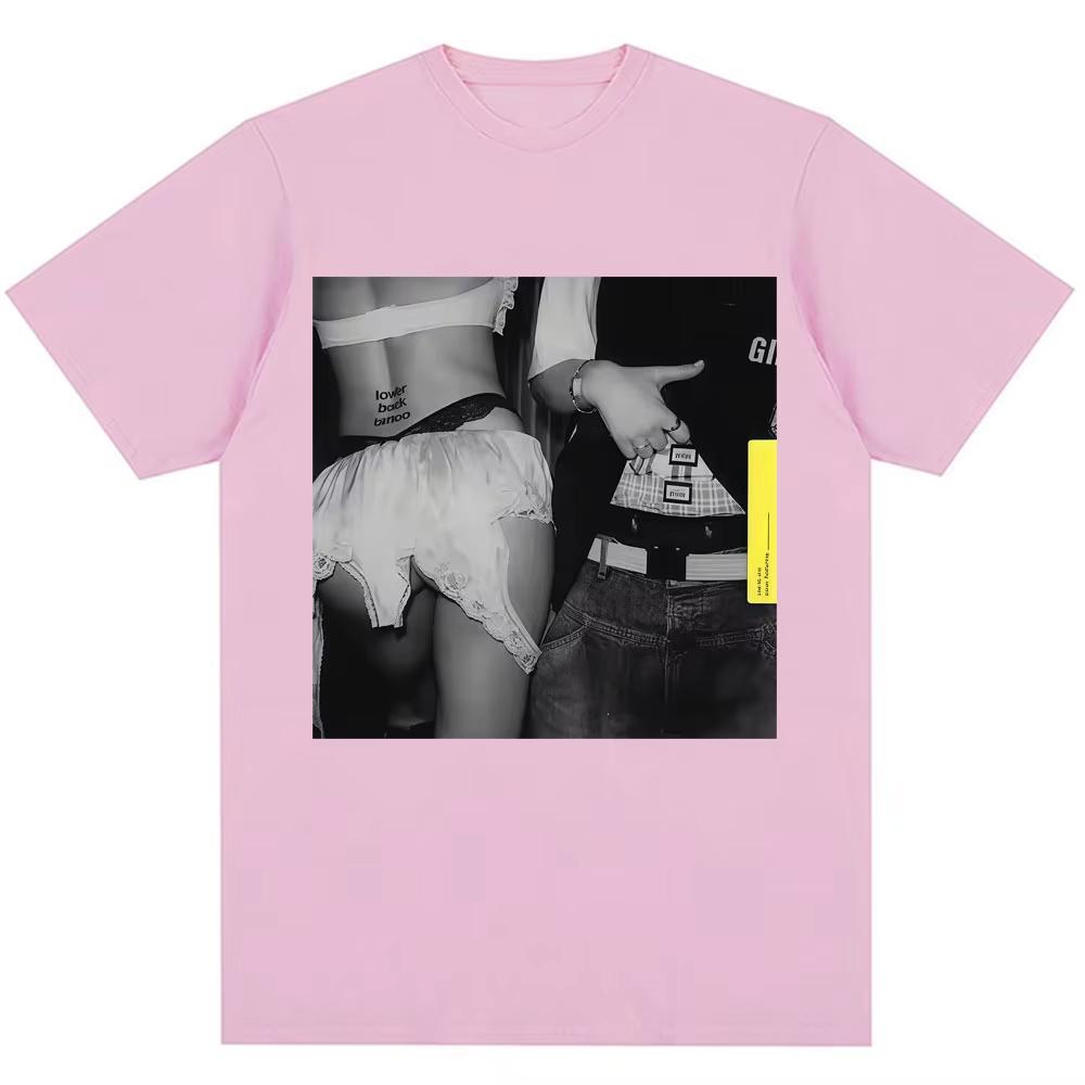 Charli XcX Billie Brat Summer Song T-Shirt 2026 Fashion Vintage Charli Likes Boys T-Shirts Y2K Men Women Hip-hop T-shirt Cotton Gothic Round T-shirt