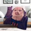 John Pork Coperte Morbide e Soffici Coperte da Divano Coperta Carina Plaid Coperta di Lusso Divano Ginocchio Microfibra Stella H Anime Bambino Casa