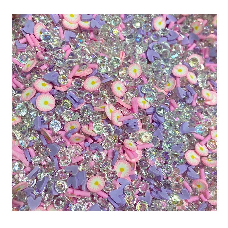 5 MM Small Size 1 KG Per Bag Polymer Clay Slices Sprinkles for Slime Nail Art Crafts 1kg
