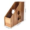 Modern Hollow Out Cat DIY Office Display Rack Magazine File Organizer Desktop Document Sorter