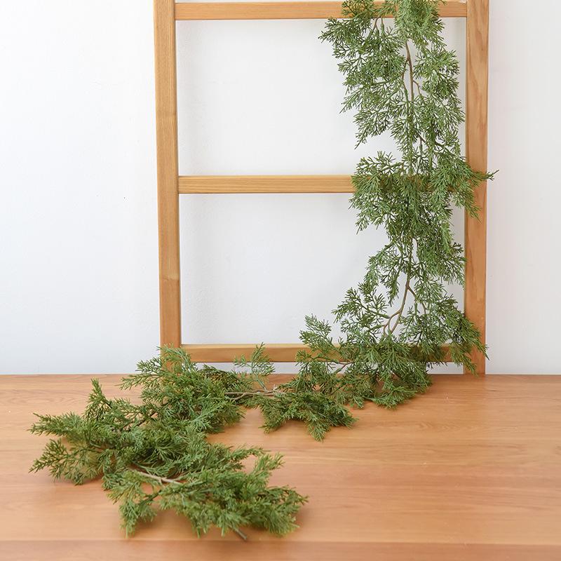 NUCHI PE Leaf Encrypted Christmas Pine Branch DIY Door Decoration
