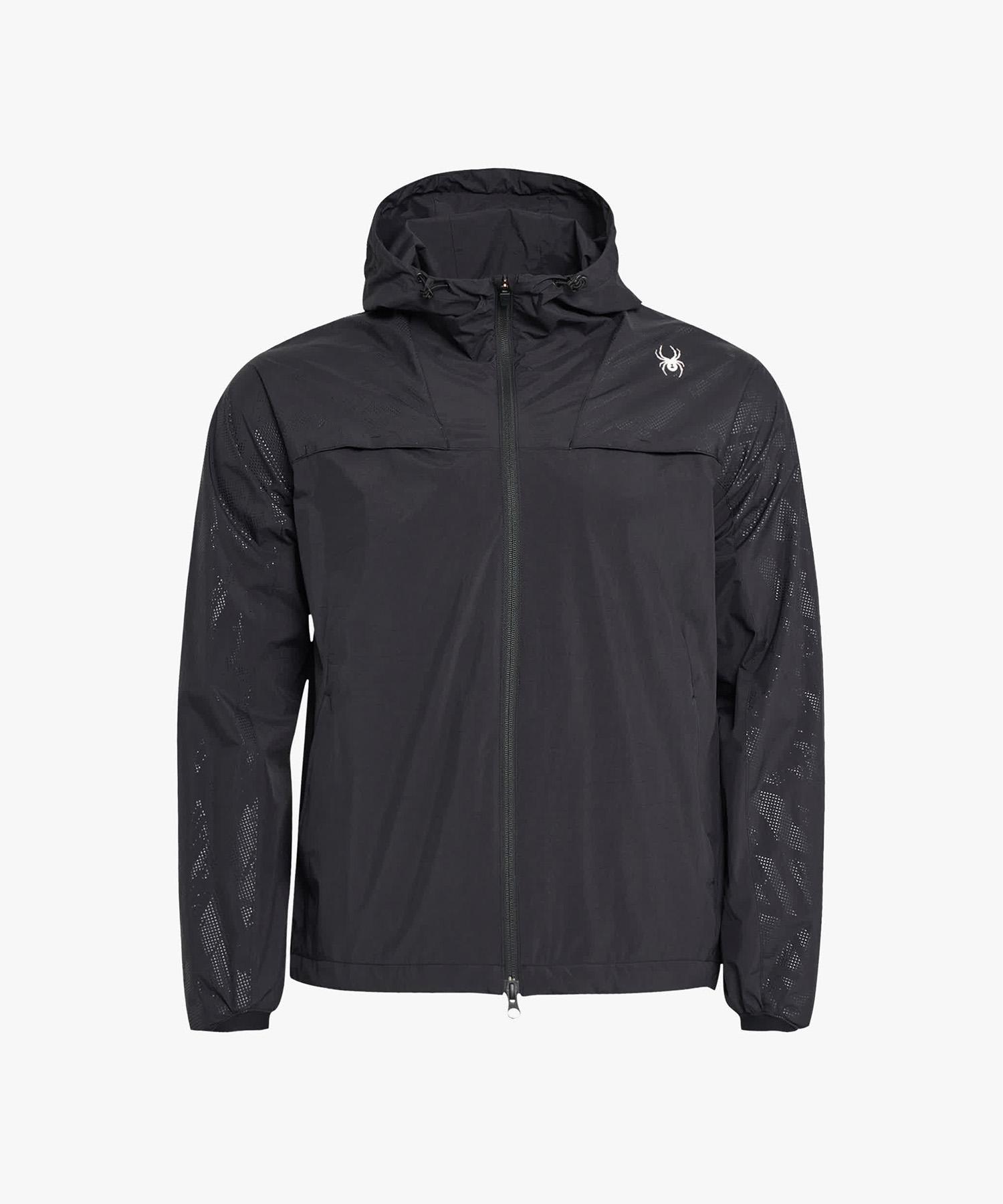 Spyder Unisex Running Proweb Hooded Windbreaker
