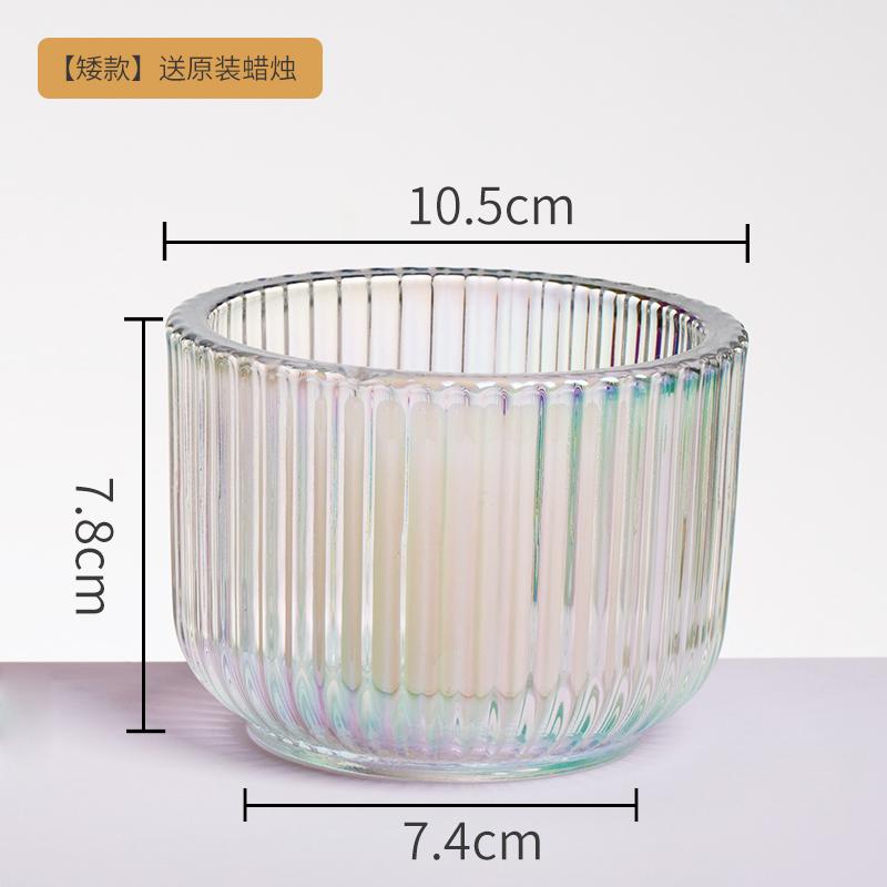 

Скандинавская романтика Подсвечники Современный номер для проживания Спальня Ресторан Подсвечники Западный ресторан Дом и сад 1Pc