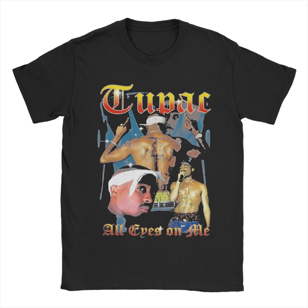 Tupac 2pac All Eyez Music T Shirt Men Women Cotton Crazy T-Shirt O Neck Hip Hop Tee Shirt Short Sleeve Clothing Gift Idea