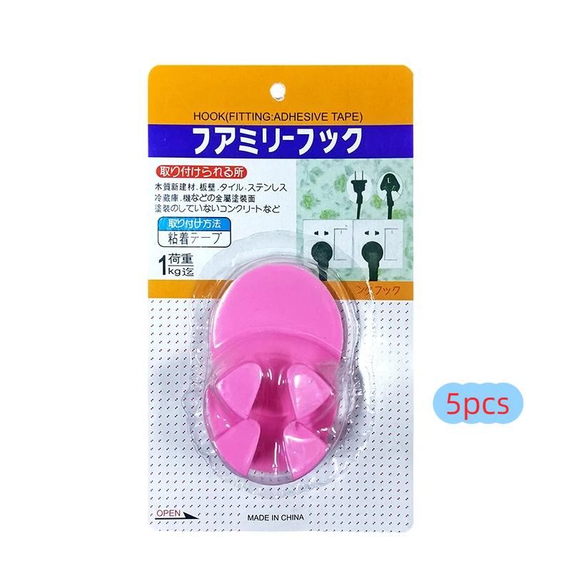 Крючок для вилок без сверления 5 многофункциональный держатель для вилок крючок для хранения кабелей данных зарядных устройств