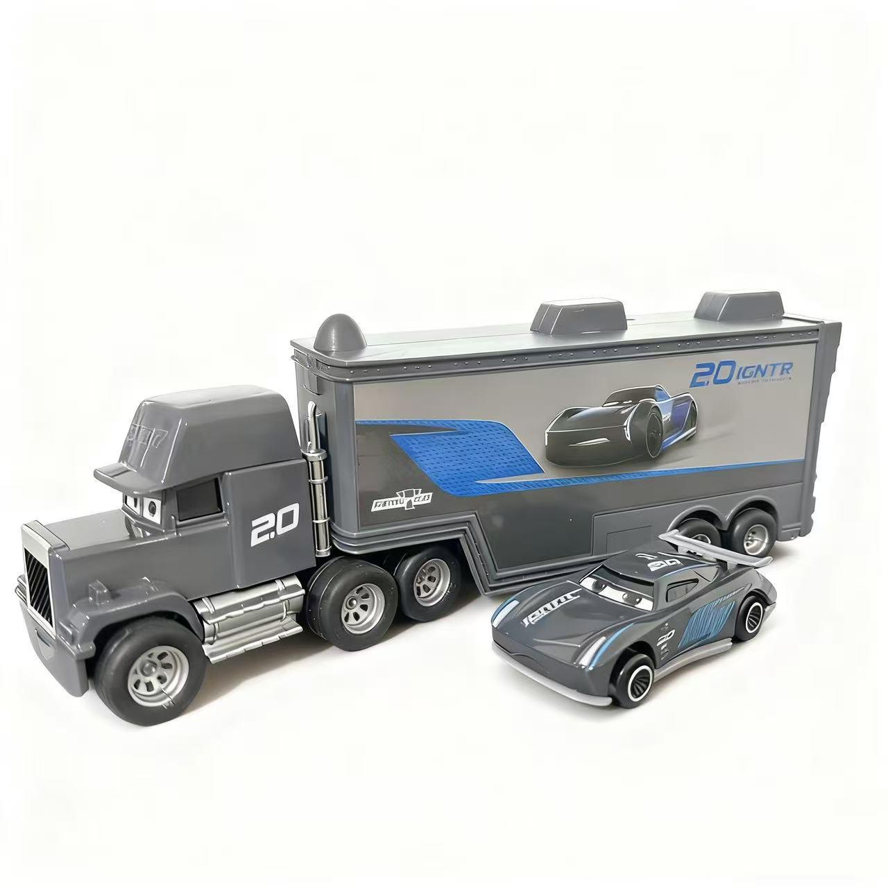 McLeen Uncle Lightning Alloy Pull-Back Toy Truck for Kids
