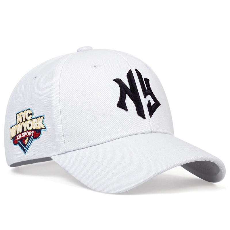 Pánská baseballová čepice Bavlna hip hop snapback Klobouk Pro muže ženy dospělé Venkovní ležérní Sluneční klobouky Výšivka písmen Trucker čepice