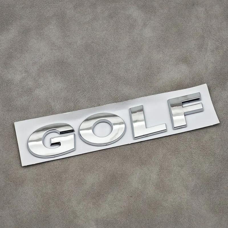 

VW 2026 Горячий VW 3D ABS Хром Черный Логотип GOLF Буквы Эмблема Наклейка Значок Заднего Багажника Автомобиля Для Volkswagen Golf 4 5 6 7 MK3 MK4 MK5