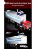 Cool Change Transforming Optimus Prime Trailer Toy - Autobot Model with Spike & Roller