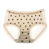 Plus Size Sexy Lace Mesh Seamless Women's Hip-Hugging Triangle Panties - Ice Silk Fat MM 200-300 Jin