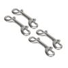 4PCS 100mm B Shape Chain Clip 115mm Double Sided Trigger Snaps  Scuba Diving