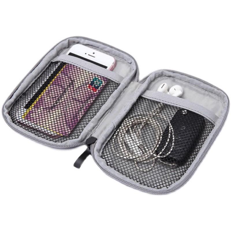 KYLZ4 Portable Waterproof Car USB Cable Storage Bag Multi-Function Auto Organizer Accessories For BMW M Series M3 M5 X1 X3 X5 X6 E90