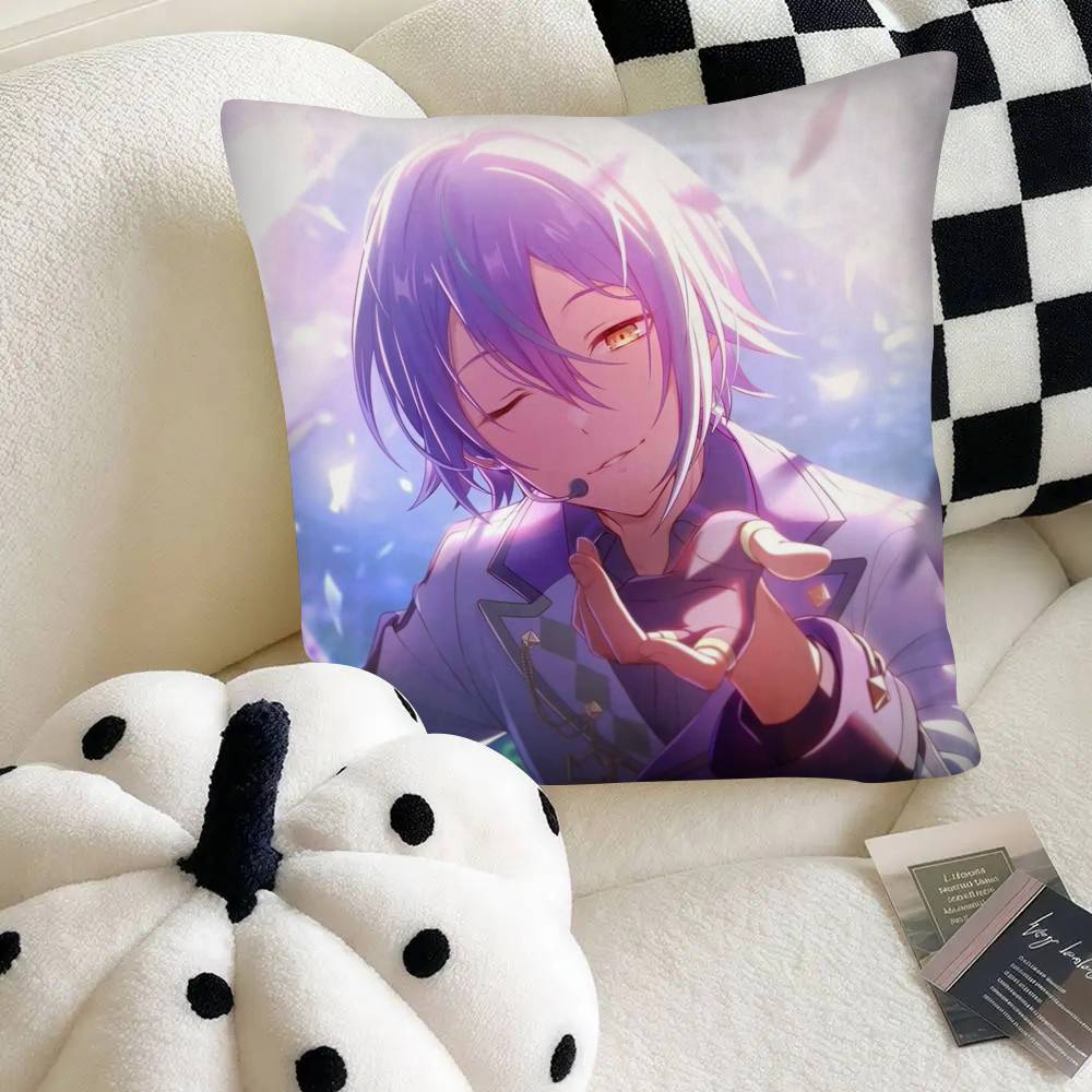 Kamishiro Rei Cool P-ProjectS S-SEKAI Pillow Case Square Pillow Bedroom Sofa Leisure Comfort Cushion Car Home Decoration