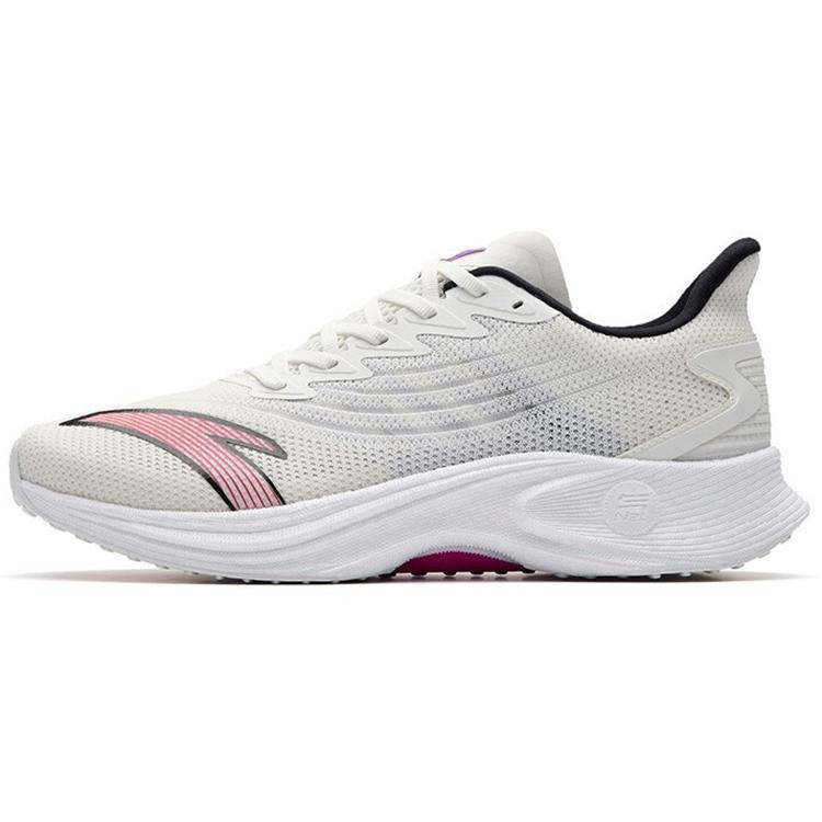 

new Anta MACH 2.0 Shock Absorbers With Slip Resistant Features Low Top Running Shoes Men s White Purple Black 40.5