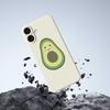 For iPhone 17 Case Cute Avocado Pattern Printing Straight Edge TPU Phone Back Cover