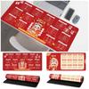 Creative 2025 Calendar Mouse Pad Stitched Edge Gaming Mouse Pad Non-Slip Desk Mat  PC Accessories