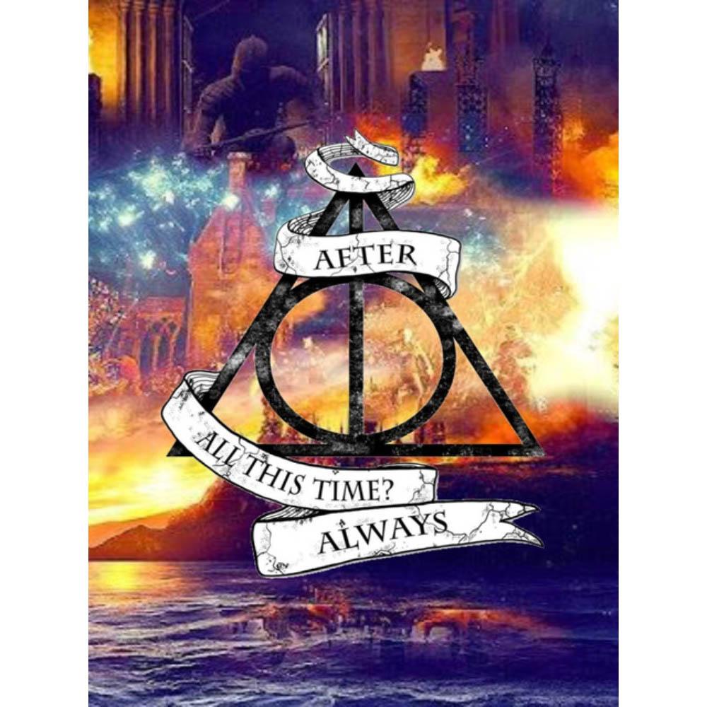 5d Diy Diamond Air Painting Harry Potter Magci Castle Owl New Collection Embroidery Jewelry Home Decor Mosaic Cross Stitch Gift