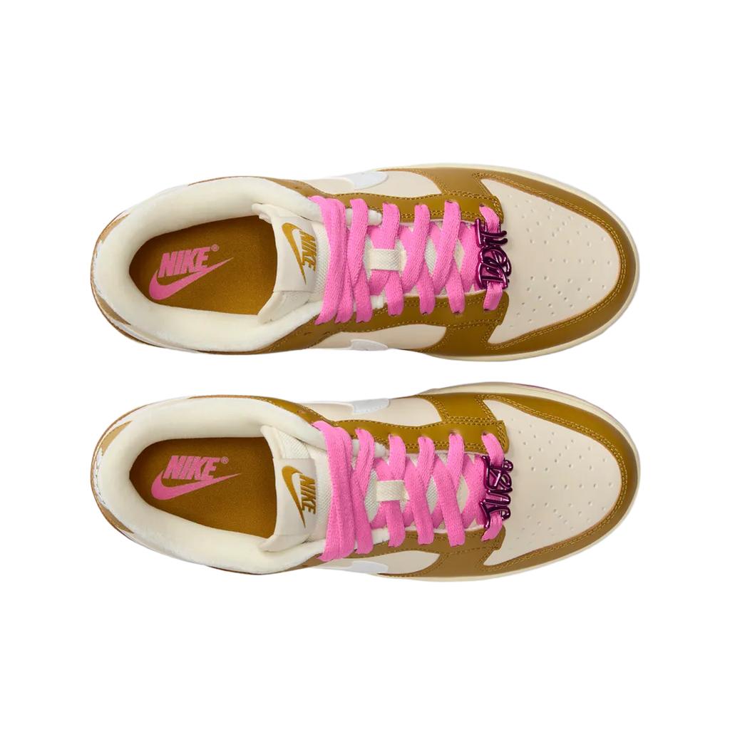Nike Dunk Low SE Dance Pack - Bronzine Roze Dames Sneakers Bruin Speels-Roze Alabast FD8683-700