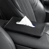 PU Leather Car Sun Visor Tissue Boxes Car Tissue Box Towel Holder Hanging On Visor Auto Interior Storage Decoration Accessories