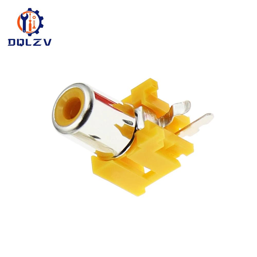 RCA Socket 2-pin AV Same Core Socket PCB Welded Audio And Video Lotus Base Av-8.4-5