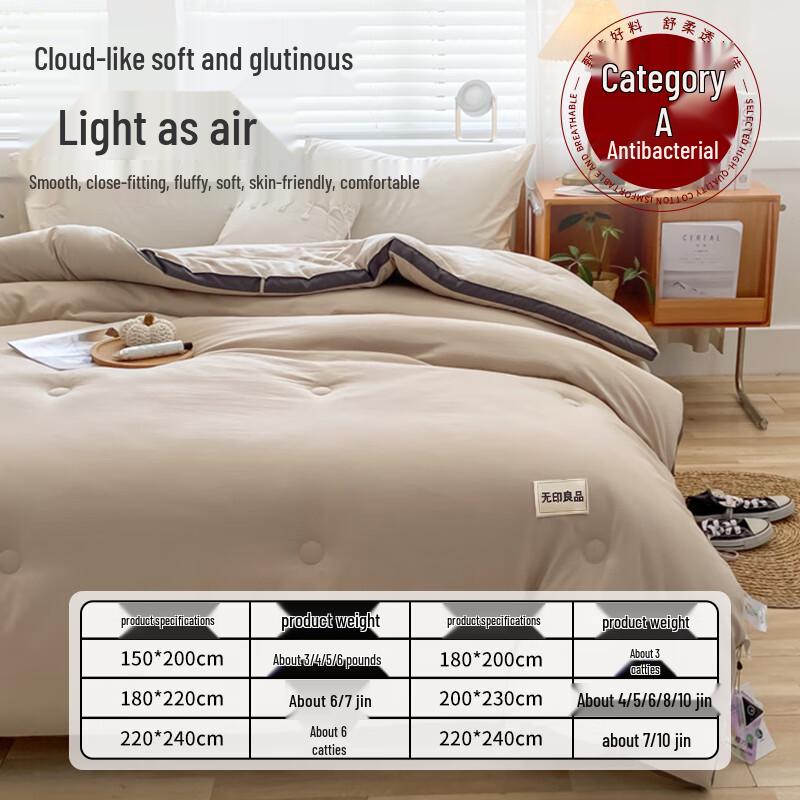 MUJI Klasse A 10% Sojafaser Winterdecke