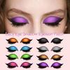 2 páry opakovaně použitelných 3v1 nálepek na oční make-up Rychlý make-up Párty make-up nálepky Vhodné pro začátečníky